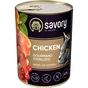 Вологий корм для кішок Savory Cat Can Adult Sterilised курка 400 г (4820232630761) - зменшене зображення 1