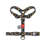 Шлея для собак WAUDOG Nylon з QR-паспортом анатомічна H-подібна "Апельсини" пластиковий фастекс S (320-4054) - зменшене зображення 2