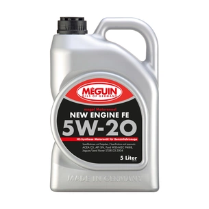 Моторна олива Meguin NEW ENGINE FE SAE 5W-20 5л (9291) зображення 1