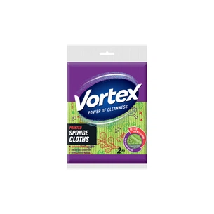 Серветки для прибирання Vortex з принтом 2 шт. (4823071629200) зображення 1