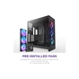 Корпус для ПК NZXT H9 Flow RGB Dual-Chamber All Black (CM-H92FB-R1) - зменшене зображення 3