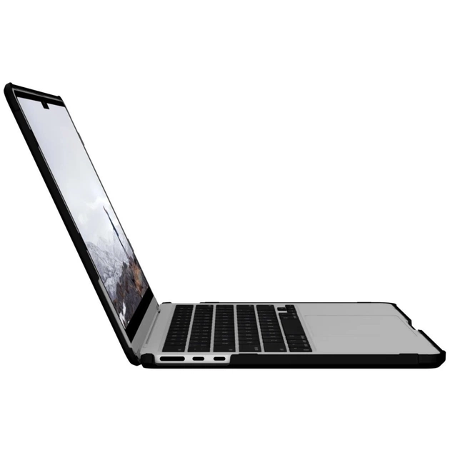 Чохол до ноутбука UAG 13" Apple MacBook AIR 2022 Lucent, Black/Black (134008114040) - picture 4