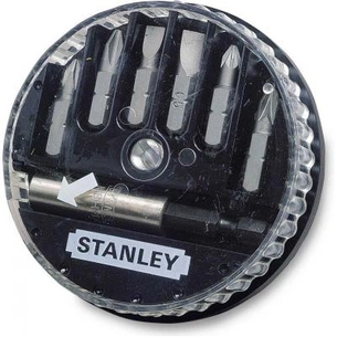 Набір біт Stanley біти Sl, Ph, Pz 7шт. + магнітний тримач (1-68-737) зображення 1