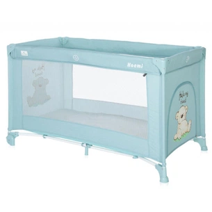 Дитячий манеж Lorelli NOEMI 1L blue surf teddy зображення 1