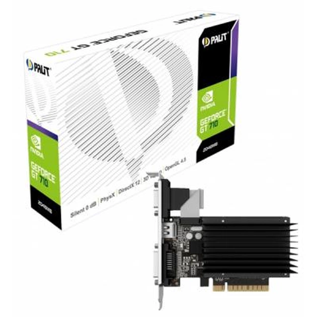 Відеокарта GeForce GT710 2048Mb Palit (NEAT7100HD46-2080H) - зображення 1