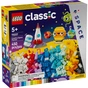 Конструктор LEGO Classic Творчі космічні обʼєкти 450 деталей (11037) - зменшене зображення 1