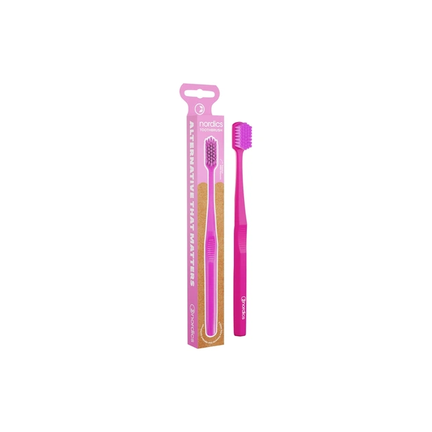 Зубна щітка Nordics 6580 Premium Purple (3800500324517) - зображення 1