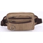 Сумка Vintage Текстильна на пояс Хакі (20081) - зменшене зображення 2