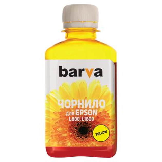Чорнило Barva Epson 673 180г YELLOW (L800-415) - зображення 1