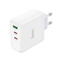 Зарядний пристрій HOCO N30 Glory White (6931474784155) - зменшене зображення 3