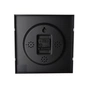 Настінний годинник Optima SQUARE пластиковий, чорний (O52101) - зменшене зображення 3
