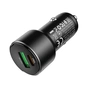 Зарядное устройство HOCO 1xUSB-C PD20W + 1xUSB QC3.0 car adapter Z42 black (6931474742544) - уменьшенное изображение 4