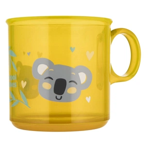 Набір дитячого посуду Canpol babies EXOTIC ANIMALS кружка антипідслизгова,жовта (2/100_yel) зображення 1