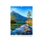 Календар Axent настінний А3 2025 рік Landscapes (8804-25-1-A) - уменьшенное изображение 6