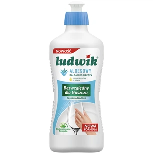 Засіб для ручного миття посуду Ludwik Алое 450 г (5900498028164) зображення 1