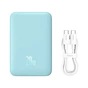 Батарея універсальна Baseus Wireless Magnetic Mini 10000mAh 20W, Blue (PPCX030003\PPCXM10) (P10022100312-00) - зменшене зображення 8
