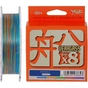 Шнур YGK Veragass Fune X8 150m Multi Color 0.6/0.128mm 14lb/5.2kg (5545.02.60) - зменшене зображення 1