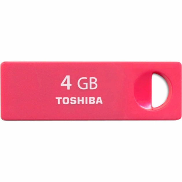 USB флеш накопичувач Toshiba 4Gb Rosered (THNU04ENSRED(BL5) - изображение 1