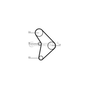 Ремінь ГРМ CONTITECH CT592 зображення 1