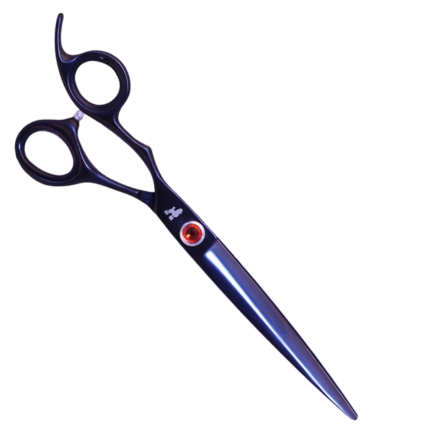 Ножницы для груминга Dezynadog Ignis 7 Straight Lefty Scissor прямые для стрижки собак для левшей, японская нержавеющая сталь 4 (5052372070223) - изображение 1