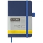 Книга записна Buromax ETALON 95 х 140 мм, 96 аркушів, клітинка, синій (BM.296160-02) - зменшене зображення 1