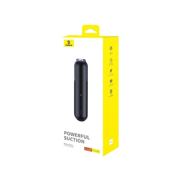 Пилосос Baseus A0 Pro Car Vacuum Cleaner Cluster Black (C30466500111-00) - picture 7