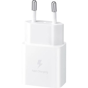 Зарядний пристрій Samsung 15W Power Adapter (w/o cable) White (EP-T1510NWEGRU) зображення 1