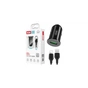 Зарядний пристрій XO USB QC3.0 18W + cable USB to Lightning black (TZ12-L-BK) - зменшене зображення 2
