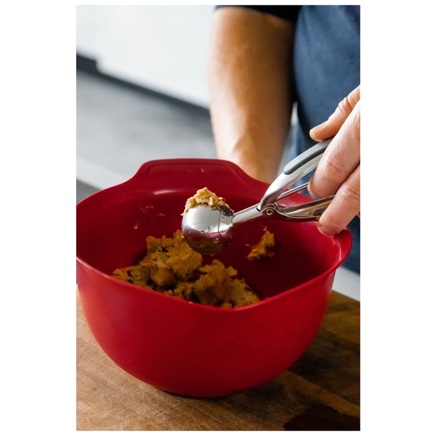 Ложка для морозива KitchenAid Universal або для формування печива, 20,6 см, чорна (KQG148OHOBE) - picture 5