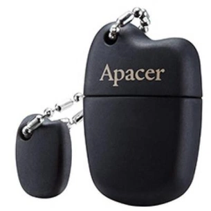 USB флеш накопичувач Apacer 32GB AH118 Black USB 2.0 (AP32GAH118B-1) зображення 1