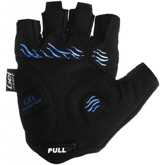 Велорукавиці PowerPlay 5013 Blue L (5013C_L_Blue) - зображення 3