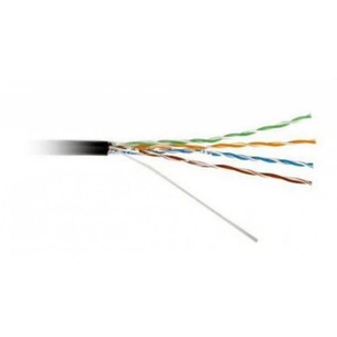Кабель мережевий Atcom FTP 305м cat.5e Standart CCA, для внешней прокладки (20799) зображення 1