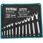 Ключ Total набір комбінованих 12 шт. (THT1022122) - зменшене зображення 1