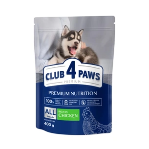 Сухий корм для собак Club 4 Paws Преміум. Для цуценят з високим вмістом курки 400 г (4820083909443) зображення 1