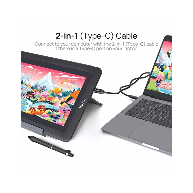 Графический планшет Parblo Coast 12 Pro Gen2 (COAST12PROG2) - изображение 3