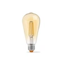 Лампочка Videx Filament ST64FA 10W E27 2200K бронза (VL-ST64FA-10272) - зменшене зображення 2