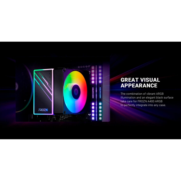 Кулер до процесора ID-Cooling FROZN A400 ARGB - picture 10