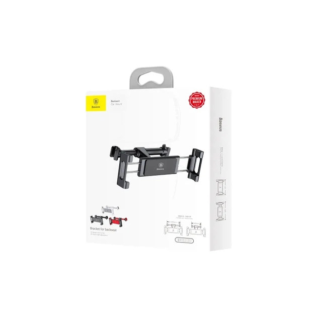 Універсальний автотримач Baseus Back Seat Car Mount Holder Black (SUHZ-01) - picture 8