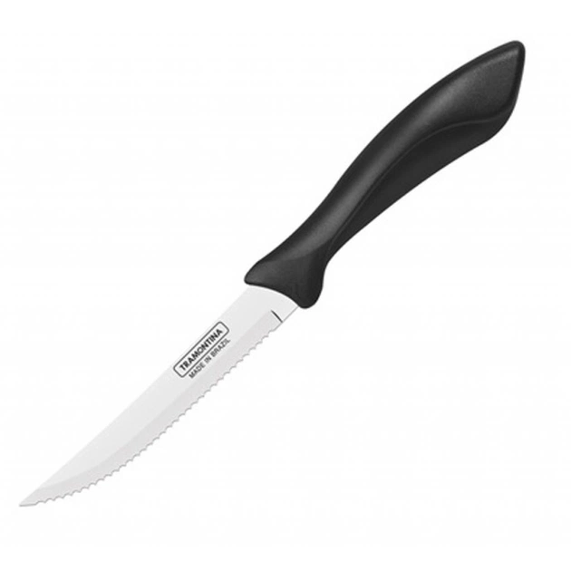Кухонний ніж Tramontina Affilata Steak 127 мм Black (23651/105) - зображення 1