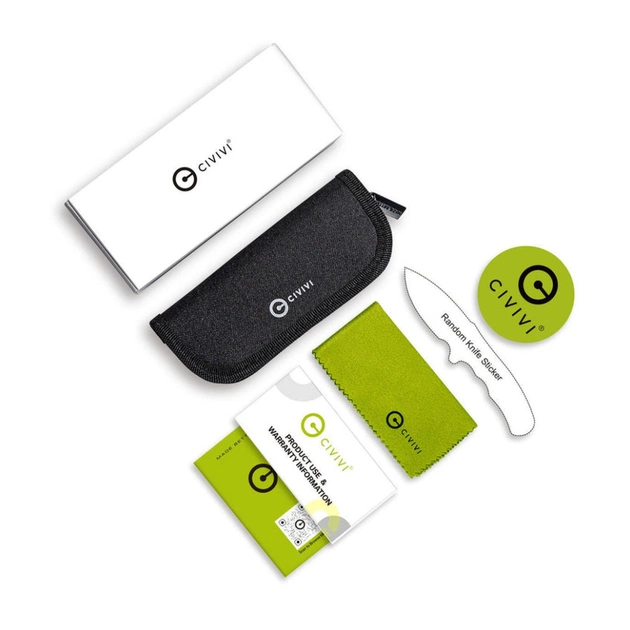 Ніж Civivi Placoid, Darkwash, чорний G10 (C23079-1) - picture 9