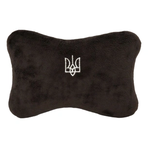 М'яка іграшка Tigres Підголовник - подушка Тризуб коричневий (ПД-0459) зображення 1