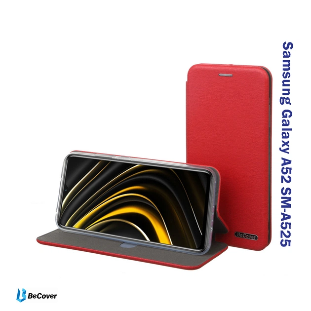 Чохол до мобільного телефона BeCover Exclusive Samsung Galaxy A52 SM-A525 Burgundy Red (707011) - зображення 1