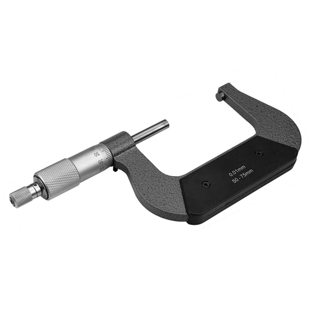 Мікрометр Neo Tools з верн'єром 50-75 мм, ±0.01 мм/м (75-022) - picture 2