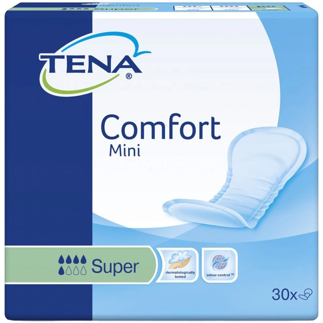 Урологічні прокладки Tena Lady Comfort Mini Super 30 шт. (7322541007687) - изображение 1