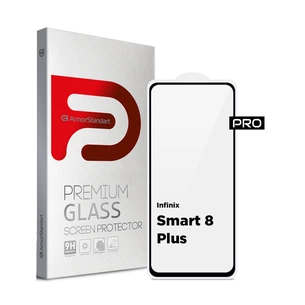 Скло захисне Armorstandart Pro Infinix Smart 8 Plus Black (ARM73825) зображення 1