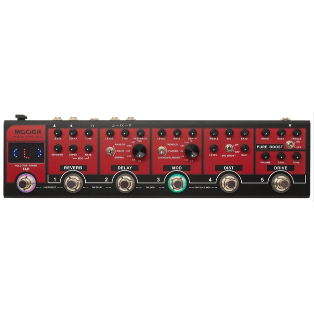 Гітарний процесор Mooer Red Truck - picture 1