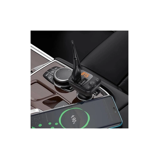 FM модулятор BOROFONE BC41, Black, Box - picture 5