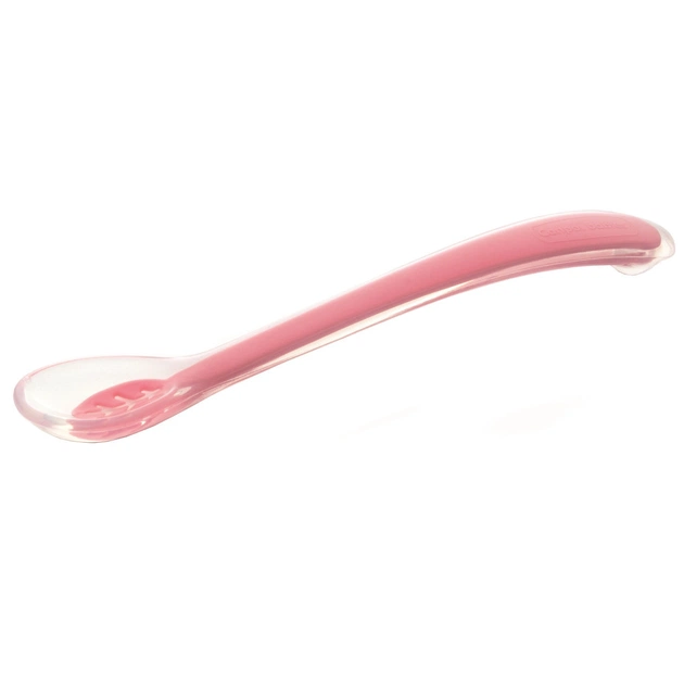 Набір дитячого посуду Canpol babies Ложечка силіконова рожева (51/010_pin) - picture 1