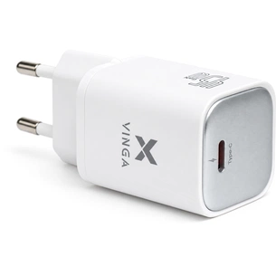 Зарядний пристрій Vinga USB-C PD PPS 45W (VCR45CB) зображення 1