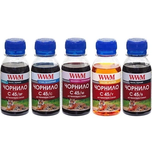 Чорнило WWM CANON PGI450/CLI451 (5х100г) BP/B/C/M/Y (C45SET-5) зображення 1